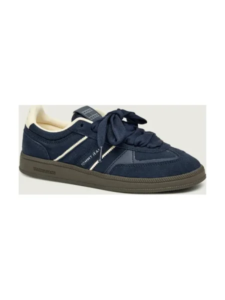 Tommy Jeans Sportcipők The Greenwich Edge Suede Sötétkék kék
