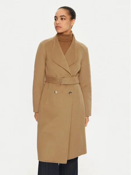 Liu Jo Palton de lână maro