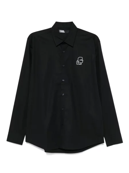 Košile Karl Lagerfeld modrá