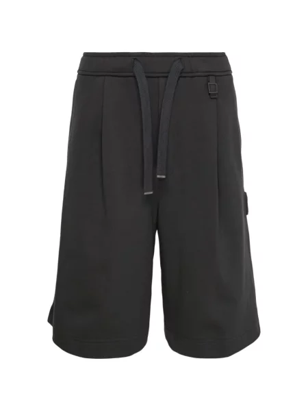 Pantaloni scurți Wooyoungmi cu cordon negru