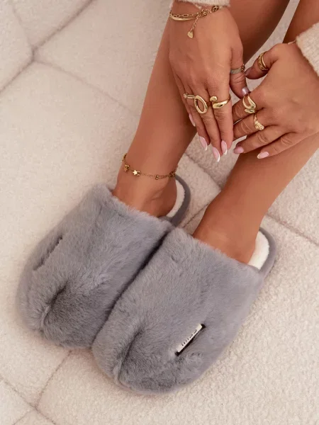 Pantofle Boto šedé