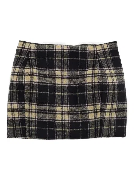 Spódnica Duran Lantink w kratkę czarna