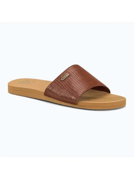 Papuci pentru femei REEF Bliss Nights Slide maro