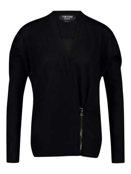 Kardigan Tom Ford kopertowy czarny