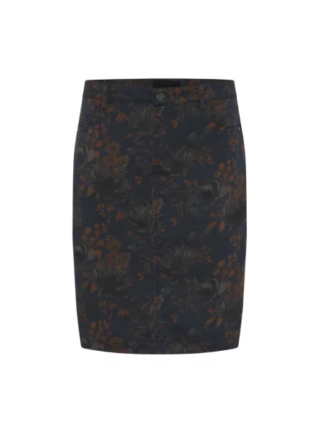 Sukienka C.ro z nadrukiem brązowa