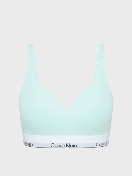 Бюстгальтер Calvin Klein м'ятного кольору