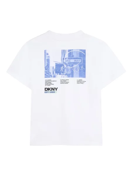 Koszulka dziecięca Dkny biała