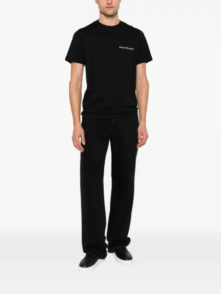 Tricou Moncler cu imagine negru