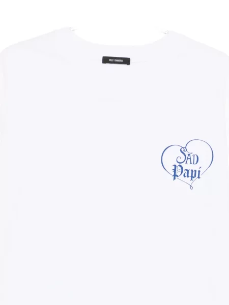 Tricou Willy Chavarria alb