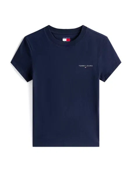 Tommy Jeans Tricou Linear Bleumarin