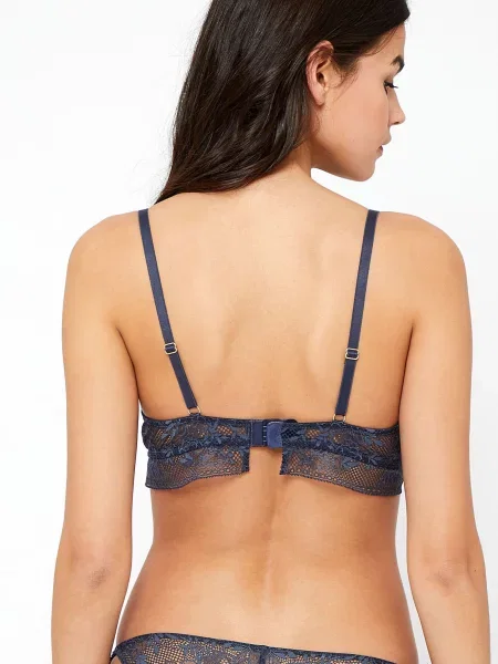 Бюстгальтер Etam з пуш-ап синій