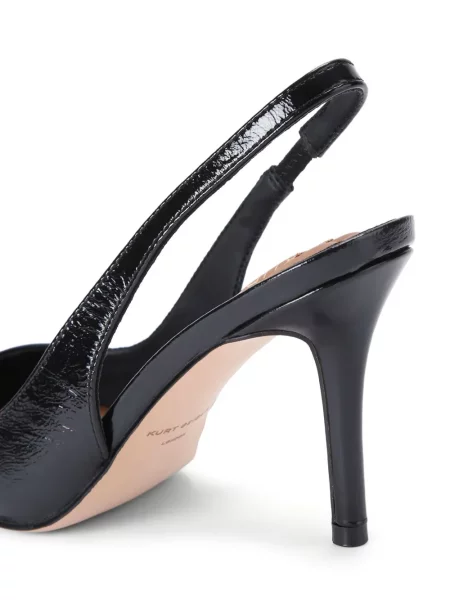 Papuci tip mules Kurt Geiger London negru