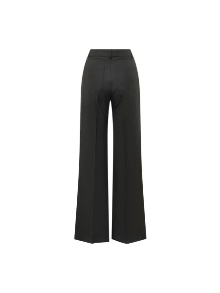 Spodnie Victoria Beckham czarne