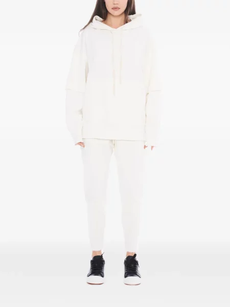 Hoodie Tessitura Body Couture λευκό