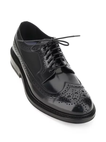 Brogues Calce din piele negru