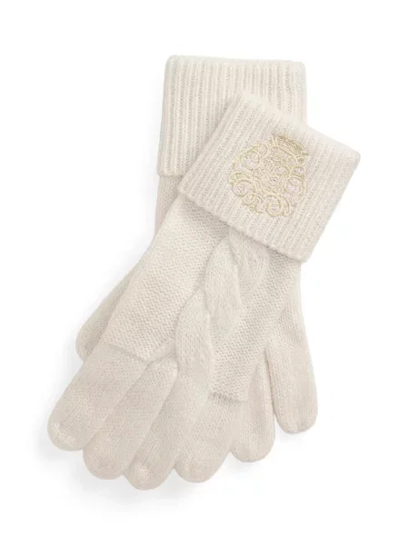 Lauren Ralph Lauren Rokavice svetlo bež