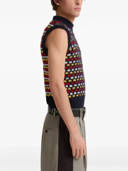 Vestă Marni de lână roșu