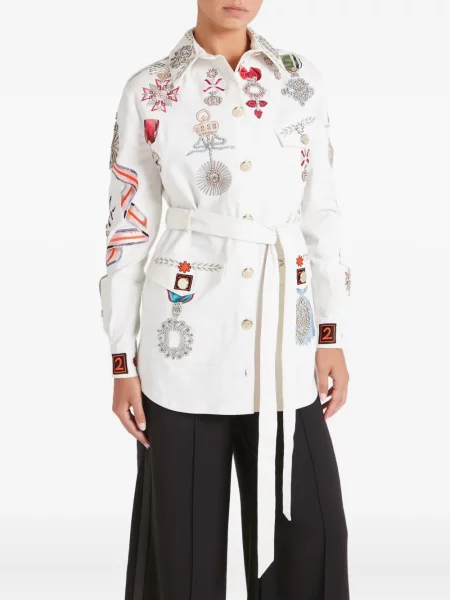 Geacă Temperley London alb