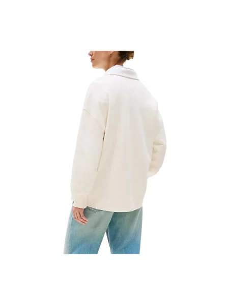Bluza Tommy Hilfiger z długim rękawem biała