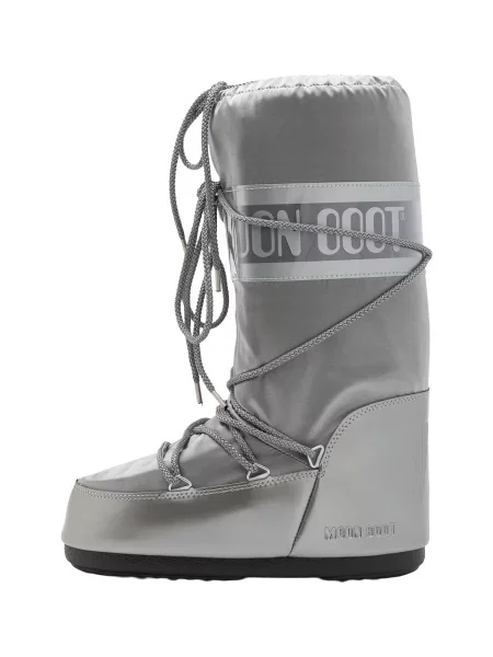 MOON BOOT Bocanci de zăpadă ICON GLANCE argintiu