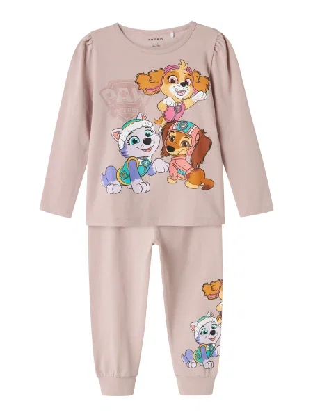 NAME IT Pijamale NMFADAS PAWPATROL maro / mov liliachiu / mauve alb