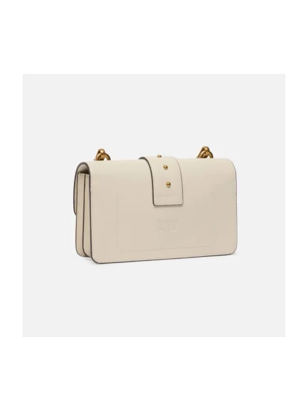 Geanta crossbody Pinko din piele bej