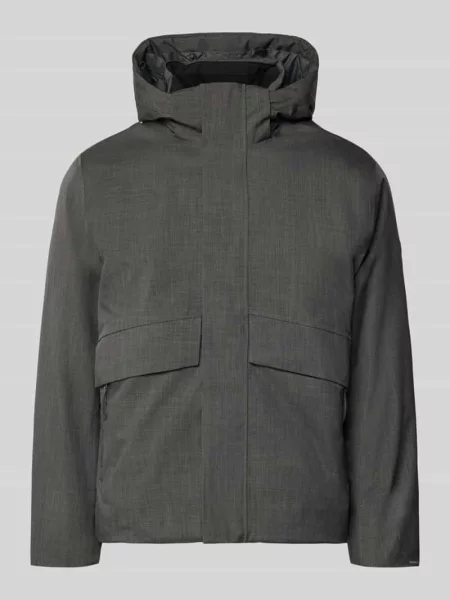 Kurtka z kapturem i z patką model LAMOON' Jack & Jones Premium