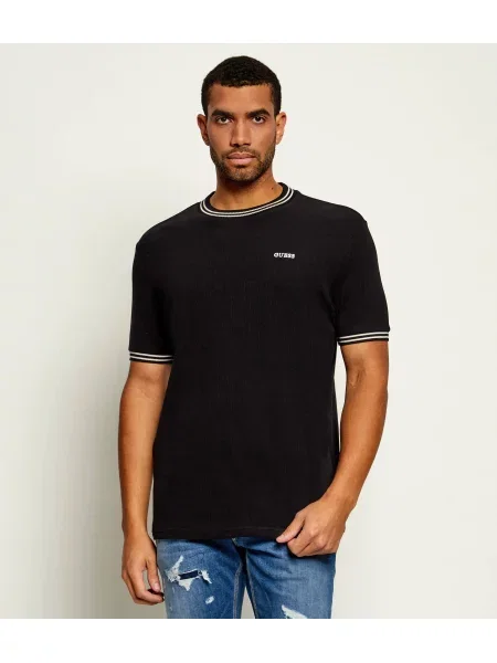GUESS ACTIVE Tricou Simon negru