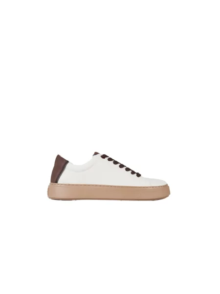 Sneakersy Alexander Smith skórzane białe