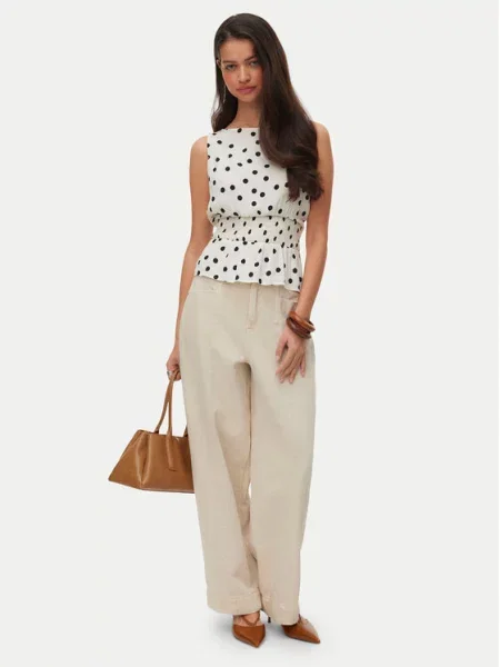 Vero Moda Блузка Elisa білий