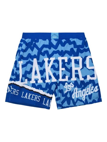 Pantaloni scurți Mitchell & Ness albastru
