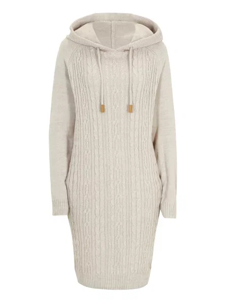 Bonprix Rochie tricotat ecru