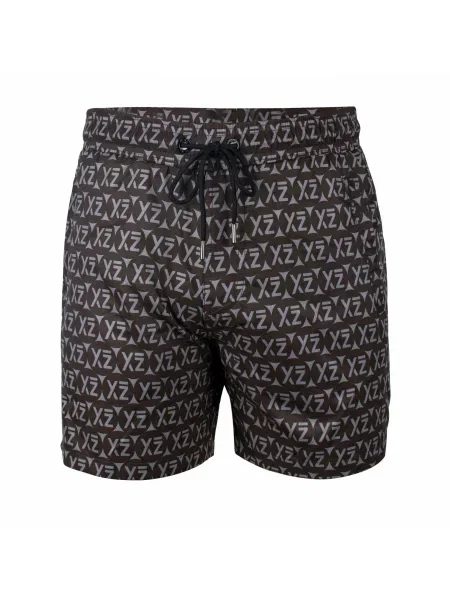 YEAZ Șorturi de baie Seashey gri negru