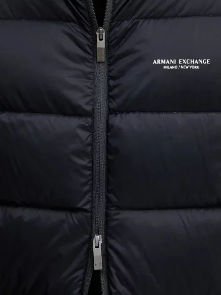 Пуховик Armani Exchange синий