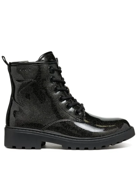 Geox Cizme Jr Casey S negru