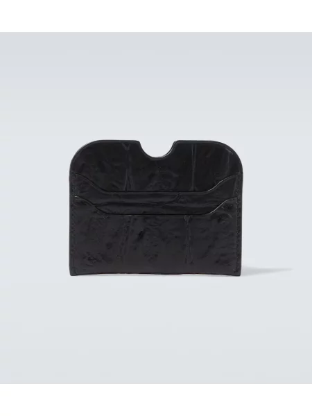 Portofel Acne Studios din piele negru