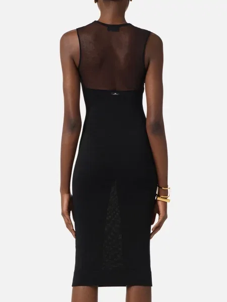 Платье Elisabetta Franchi черное