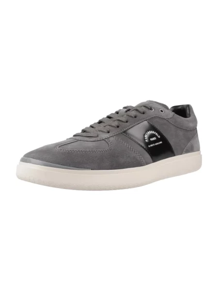 Sneakersy Karl Lagerfeld zamszowe szare
