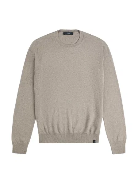 Dzianinowy sweter Fay beżowy