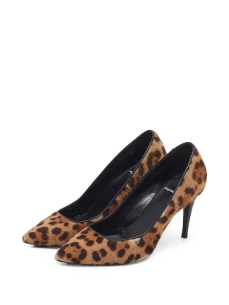 Pantofi cu toc Pierre Hardy cu imagine cu model leopard maro