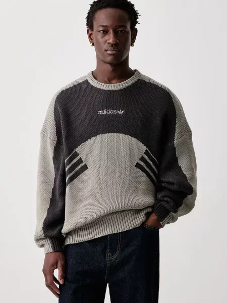Adidas Originals Cutline Chunky Knit πουλόβερ ανδρικό πράσινο