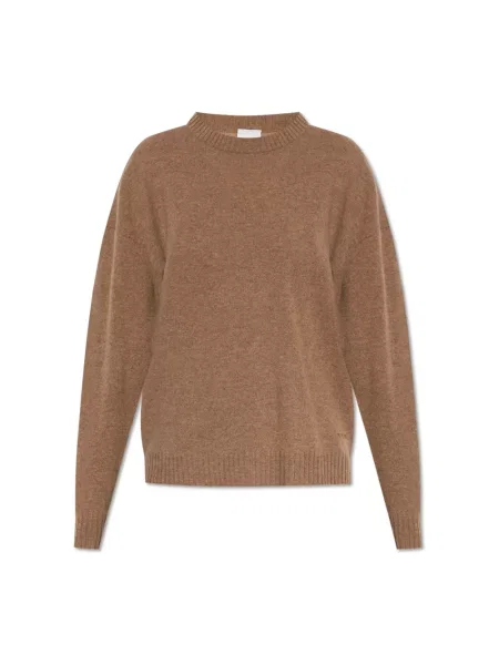 Sweter Munthe brązowy
