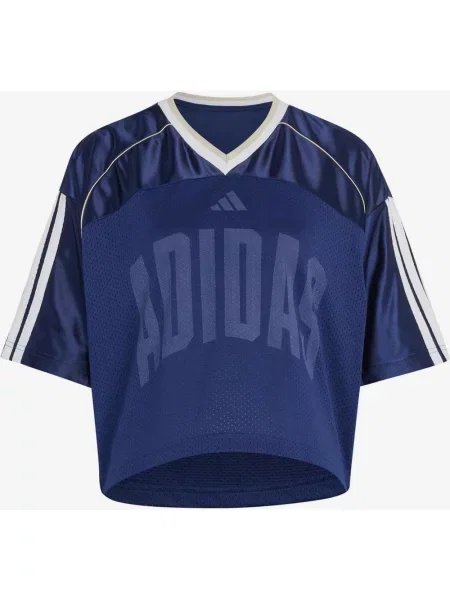Koszulka adidas Stadium Mesh z krótkim rękawem granatowy L niebieska