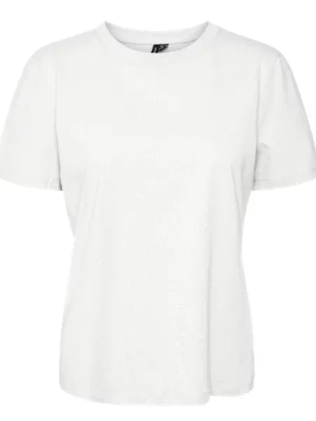 VERO MODA Tricou VMPaulina' alb