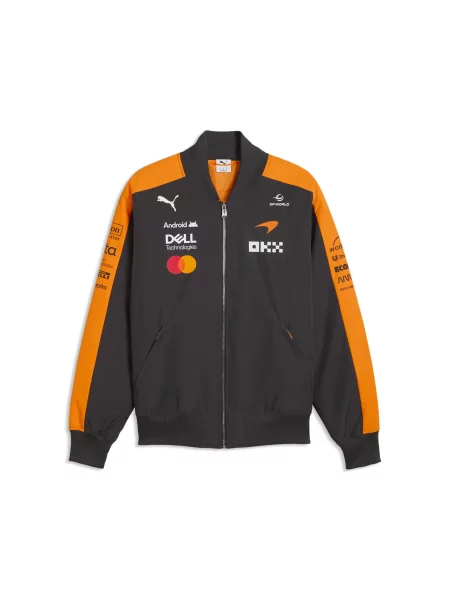 Kurtka bomberka PUMA x McLAREN RACING Replica Akcesoria S pomarańczowy