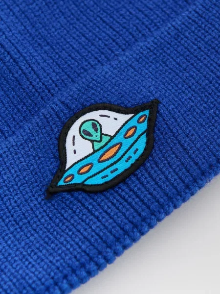 Трикотажная шапка Reserved синяя