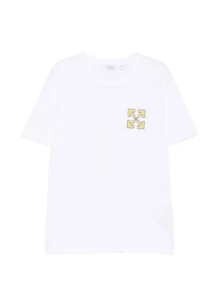 Tricou Off-white cu imagine alb
