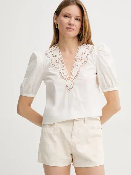 Twinset bluză din alb