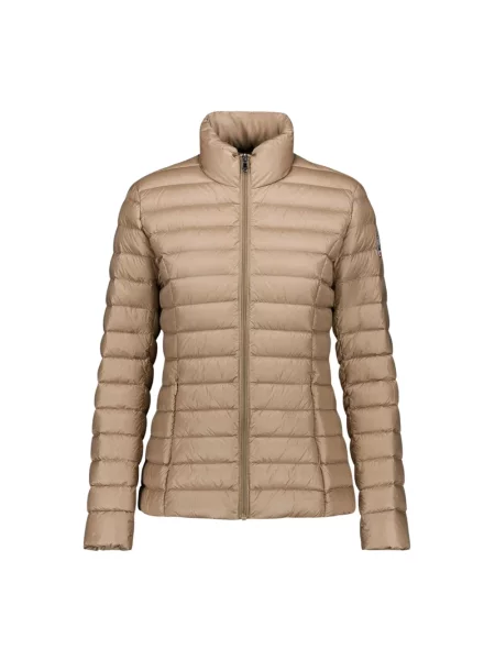 Lniana kurtka Jott beżowa