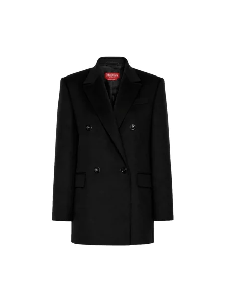 Marynarka Max Mara Studio wełniana czarna